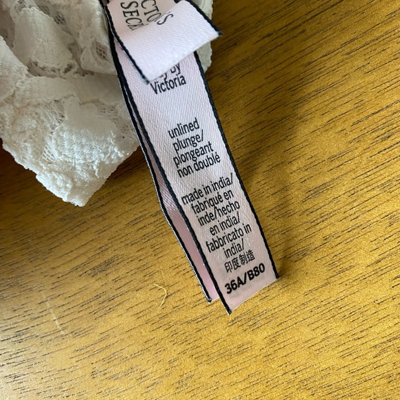 Front Closure Lace Racerback Bra - Picture 5 of 8